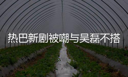 被嘲本人新剧热巴搭 0多回应与吴我磊不才2岁